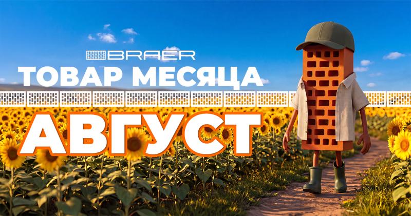 Скидка на лицевой кирпич в августе в СтройДоставке!